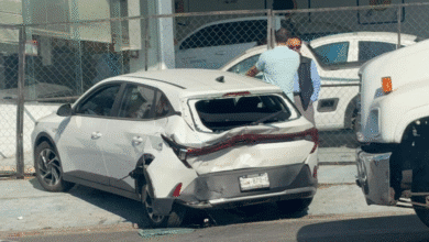 Percance vehicular genera tráfico en la 5ª Norte Poniente; autoridades piden extremar precauciones