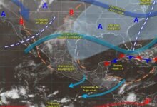 Pronóstico del clima martes 16 de diciembre Medio nublado con posibles chubascos