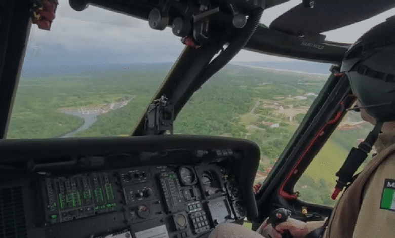 la Secretaría de Seguridad del Pueblo desplegó operativos aéreos y terrestres de vigilancia y disuasión en municipios estratégicos de La Frailesca y la zona Metropolitana.