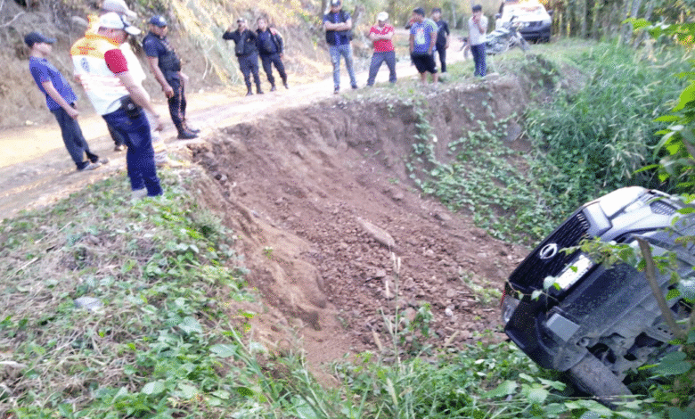 Se registran 12 lesionados tras accidente vehicular en Amatán