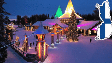 Viaje al fin del mundo Así se vive la Nochebuena en el Círculo Polar Ártico (Foto YT Santatelevision)