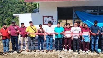 TBC por fin cuentan con aulas en Simojovel y Huitiupán