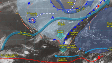 Descenso de temperaturas en México por frente frío 27