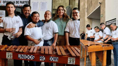 Marimba de jóvenes con SD una muestra clara de talento