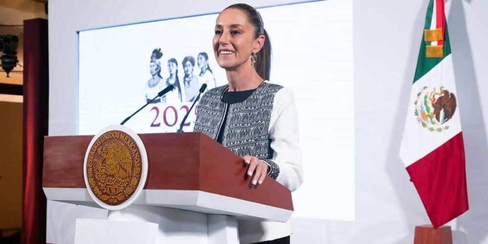 Nuestro objetivo es que haya seguridad, paz y justicia Sheinbaum