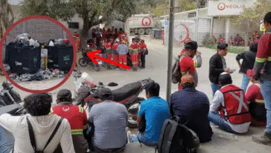 Paro de trabajadores de Veolia, empresa de recolección de basura, colapsa recolección en Tuxtla Gutiérrez, Chiapas