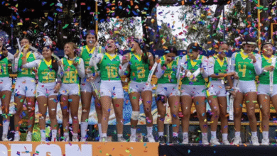 Las jugadoras del equipo Mayas de Cancún conquistaron el primer lugar del NFL Flag Championship Américas tras vencer a Panamá 19-18 en una final sumamente cerrada, celebrada en Monterrey, Nuevo León.