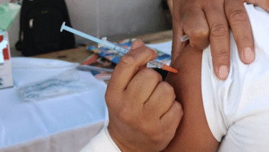 Vacunación invernal en La Trinitaria contra COVID-19 y sarampión