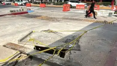 Alertan por riesgo de socavones en el centro de Tuxtla Gutiérrez