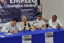 Anuncian jornada de reclutamiento para la guardia federal