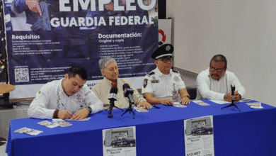 Anuncian jornada de reclutamiento para la guardia federal
