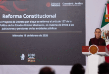 Claudia Sheinbaum impulsa reforma para eliminar pensiones millonarias de exfuncionarios
