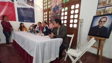 Exigen libertad inmediata para líderes religiosos. Foto: Nayeli Mijangos.