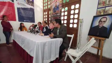 Exigen libertad inmediata para líderes religiosos. Foto: Nayeli Mijangos.