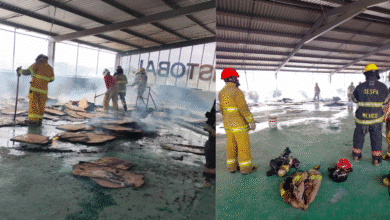 Incendio en bodega de tornillos moviliza a cuerpos de emergencia en Tuxtla
