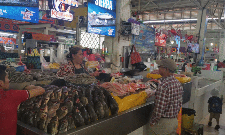Lista la venta de Mariscos para cuaresma