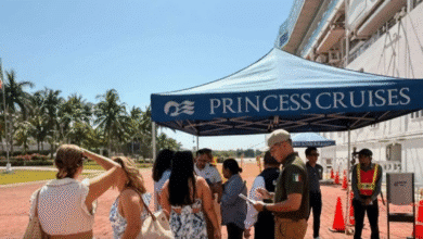 Realizan verificación migratoria en crucero Island Princess en Chiapas