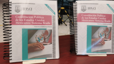 Transcribe la Constitución Mexicana en lenguaje braille
