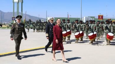 Presidenta Claudia Sheinbaum Pardo en el 113 Aniversario del Ejército Mexicano (Foto de Gobierno de México)