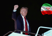 Donald Trump advierte que solo aceptará la rendición incondicional de Irán (France 24 y Canva)