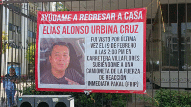 Familiares exigen justicia y aparición con vida de Elías Alonso Urbina en Chiapas