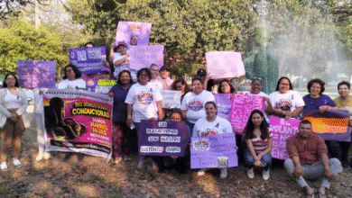 Mujeres conductoras de plataformas se movilizan en Tuxtla Gutiérrez