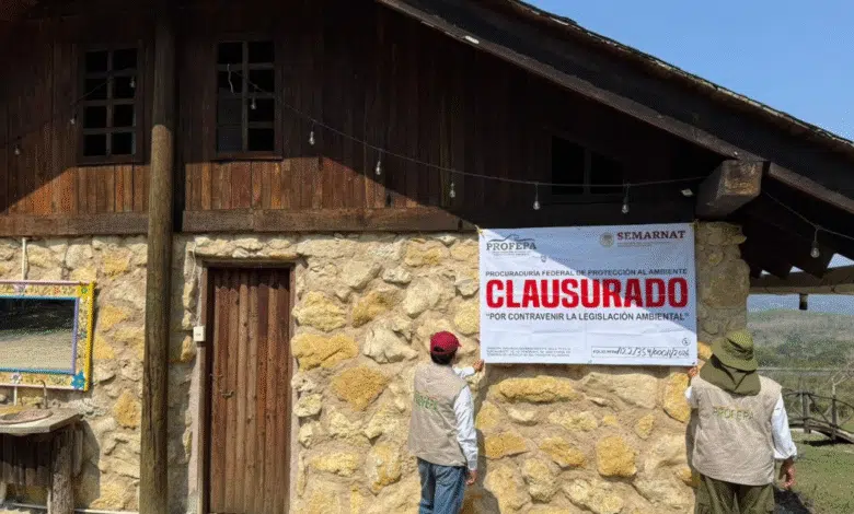 PROFEPA clausura fraccionamiento irregular