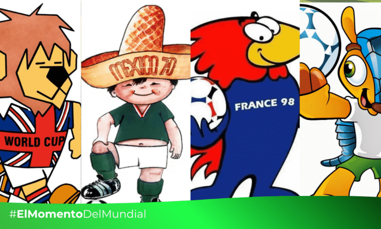 Iconos de la cancha: Las mascotas más memorables en la historia de los Mundiales