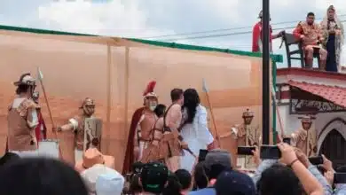 Preparan tradicional viacrucis en San Cristóbal de Las Casas