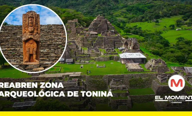 Reabren zona arqueológica de Toniná