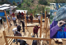 Voluntarios reconstruyen viviendas de adulto mayor (1)