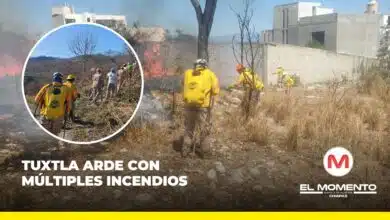 Tuxtla arde con múltiples incendios
