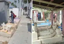 concluyen trabajos de manetenimiento integral en el panteón de chiapas de corzo