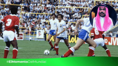 El día que un Jeque bajó a la cancha y anuló un gol en el Mundial (Fotos FIFA+ y redes sociales)