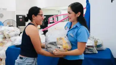 Familias de Tuxtla se benefician con entrega de canastas alimentarias (Foto de cortesía)