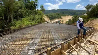 Construcción del segundo puente denominado “Ashupa” (Foto de cortesía)