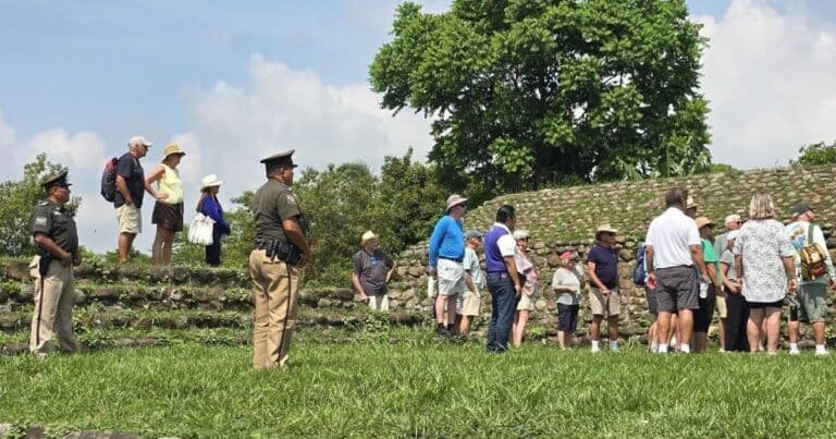 Inician operativos de vigilancia en zonas arqueológicas de Chiapas tras hechos en Teotihuacán