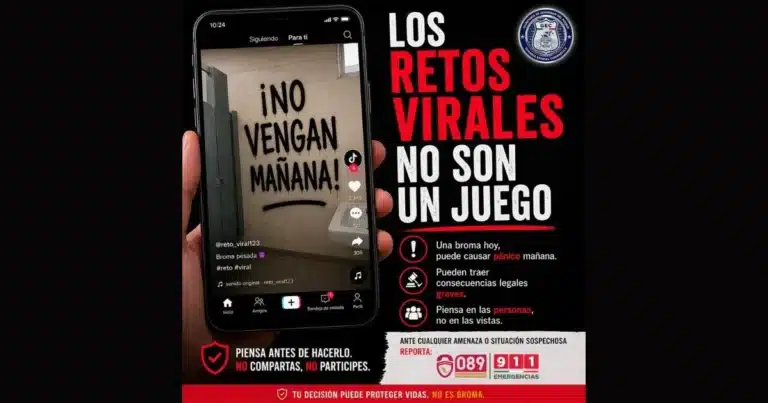 llaman a evitar retos virales que buscan difundir pánico en escuelas de chiapas