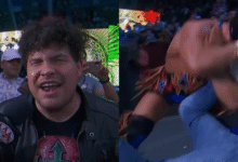 Ojitos de Huevo es agredido en evento de Triple A por El Grande Americano y desata polémica