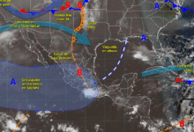 Pronostican lluvias fuertes y rachas de viento en gran parte de México
