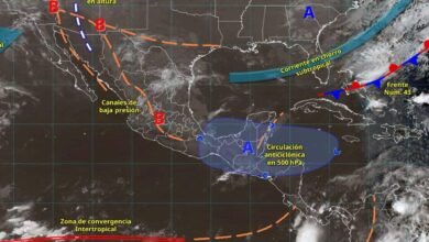 Pronóstico del clima hoy en México estados con tormentas, viento y calor intenso