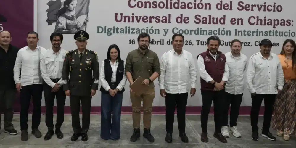 secretaría de salud, imss e imss bienestar, arrancan en chiapas componente de digitalización del servicio universal de salud