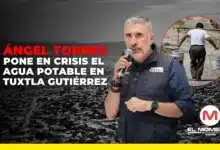 Ángel Carlos Torres Culebro pone en crisis el agua en Tuxtla Gutiérrez