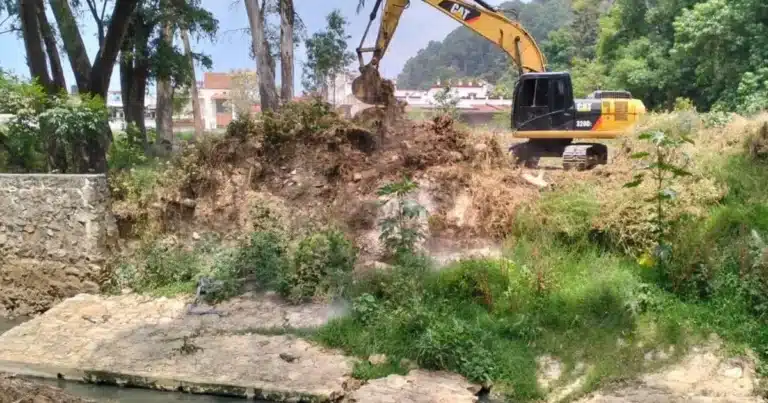 intensifican labores de dragado en ríos de san cristóbal para mitigar riesgos de inundaciones