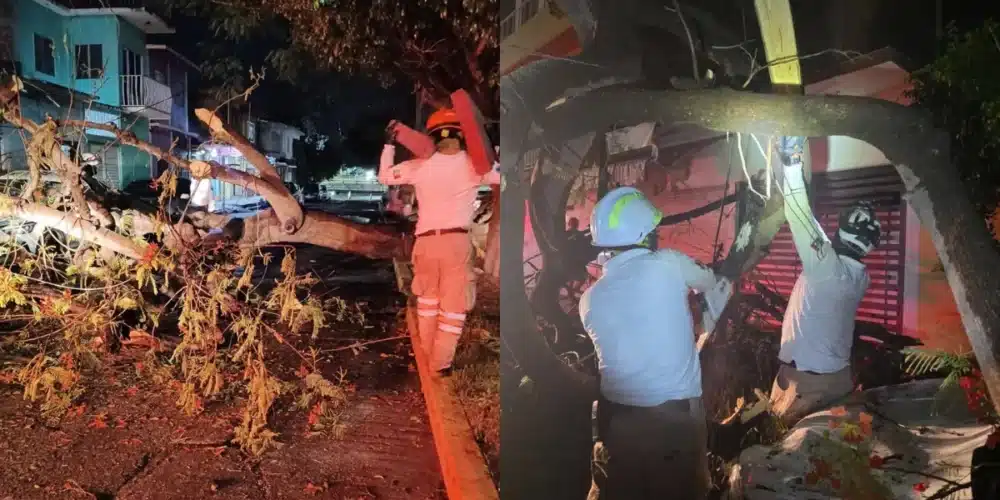 lluvia intensa dejar diversas afectaciones en tuxtla gutiérrez