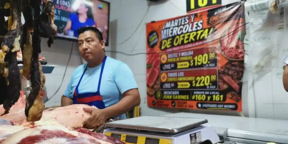 locales del mercado juan sabines anuncian descuentos para apoyar la economía familiar
