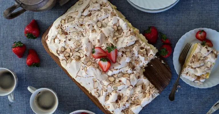kvæfjordkake el pastel noruego considerado el mejor del mundo