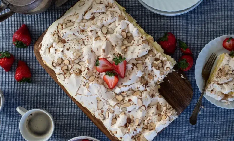kvæfjordkake el pastel noruego considerado el mejor del mundo