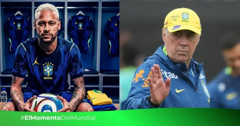 Neymar condicionado por Ancelotti para llamado a la Copa del Mundo 2026