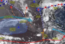 prevén lluvias intensas y riesgo de inundaciones en el norte y sureste de méxico